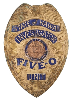 Hawaii Five-O Police Badge (CBS LOA) 